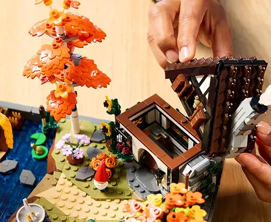 ToyPro LEGO Icons 10372 - Autumn Cottage Garden part 2