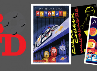 LEGO® Art for posters and T-shirts