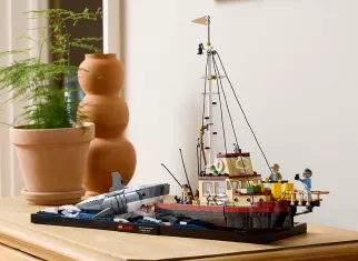 The LEGO® Ideas JAWS set