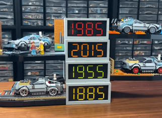 LEGO® Back to the Future Display MOC