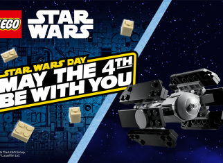 Celebrate Star Wars Day with free minibuild and discount!