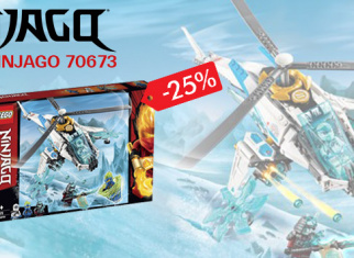 Featured LEGO® set: Now 25% discount on 70673 ShuriCopter
