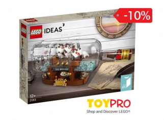 LEGO® 21313 Ship in a Bottle now for sale at ToyPro