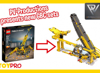PV-Productions releases GBC set as an alternative build for LEGO® 42097