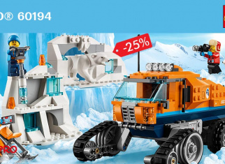 Featured LEGO® set: Now 25% discount on 60194 Arctic Scout Truck