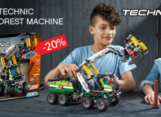 Featured LEGO® set: Now extra discount on LEGO® 42080 Forest Machine