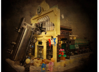 History revives with LEGO®: The train disaster of 1895
