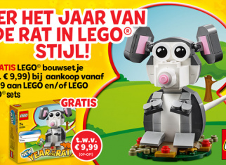 Nu eenmalige LEGO® 40355 set Het Jaar van de Rat bij je bestelling