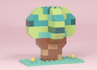 Build a tree with LEGO®