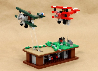 Build Pursuit of Flight LEGO® set (free building instructions)