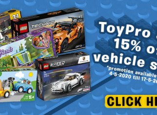 Order these LEGO® Vehicles now with a 15% discount