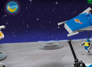 Break your routine with these LEGO® video call backgrounds