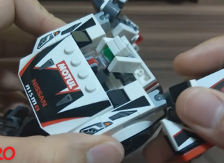 Build a LEGO® 76896 GT-R NISMO Transformer yourself