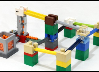 Build JK Brickworks LEGO® marble track (free building instructions)