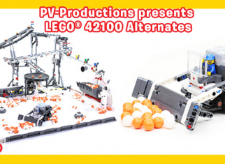 PV-Productions presents 2 alternates for the 42100 Liebherr R 9800 Excavator