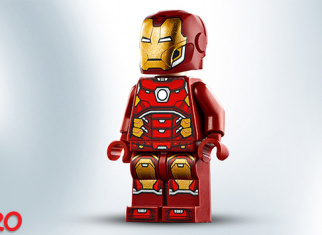 Recreate this scene from Iron Man 2 with LEGO®