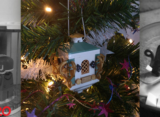 The winners of the ToyPro Christmas ball competition