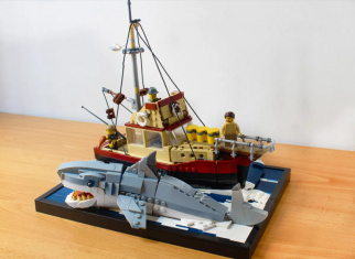 Support the LEGO® Ideas project JAWS diorama