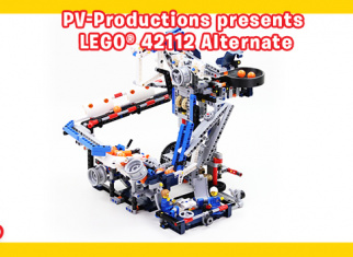 Rebuild your LEGO® 42112 Concrete Mixer Truck into an amazing GBC