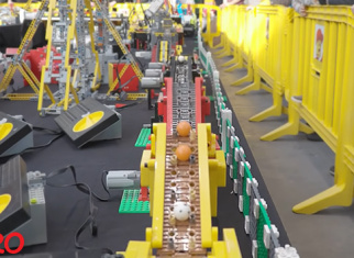 Check out the world's longest LEGO® Great Ball Contraption