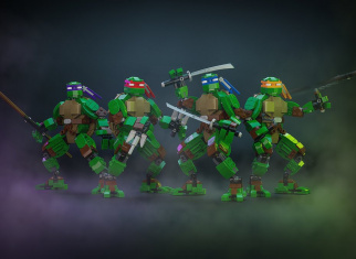 Build all 4 Ninja Turtles with LEGO®