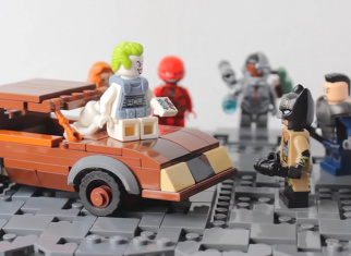 Build this LEGO® Justice League Knightmare diorama MOC