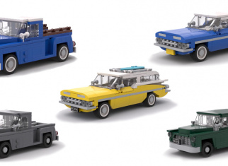 Build these 5 classic Chevrolets with LEGO® (free instructions)