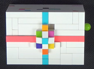 Puzzle your way to your gift with this cool LEGO® gift card box!