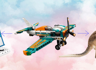 Build these two new alternates for LEGO® 42117 Raceplane now!