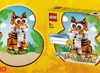 Celebrate the year of the Tiger and receive this fun building set with your order