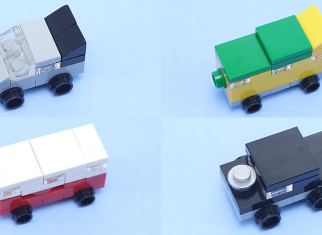 Now build LEGO® mini versions of these 4 famous cars