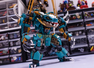 Transform the LEGO® 71746 into this cool LEGO® Dragon Mech!