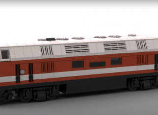 Build a BR 118 V180 - Diesel Locomotive