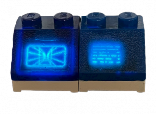 Working 2 x 2 LEGO® monitor