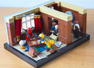 LEGO Deadpool vs Wolverine MOC
