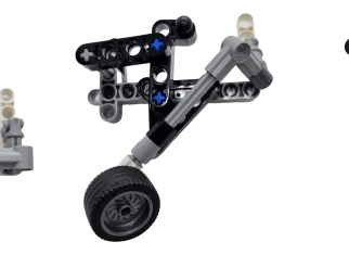 A working LEGO® landing gear