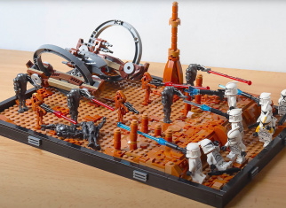 LEGO Star Wars - Battle of Geonosis Diorama