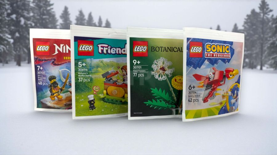 LEGO® Polybags, also known as mini-builds: the perfect small gift for the holiday season