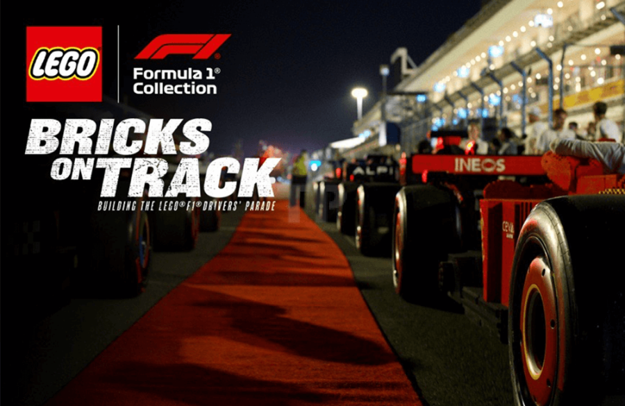 Bricks on Track: LEGO® and Formula 1 bring ultimate F1 Drivers' Parade to life