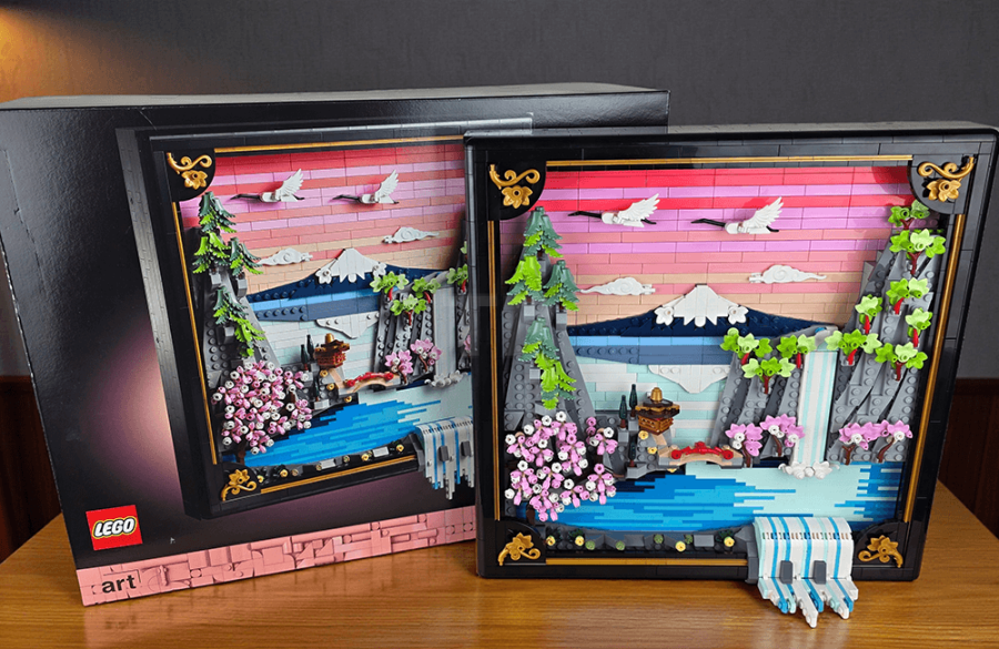 Review: LEGO® ART 31218 Landscape with Japanese Cherry Blossoms