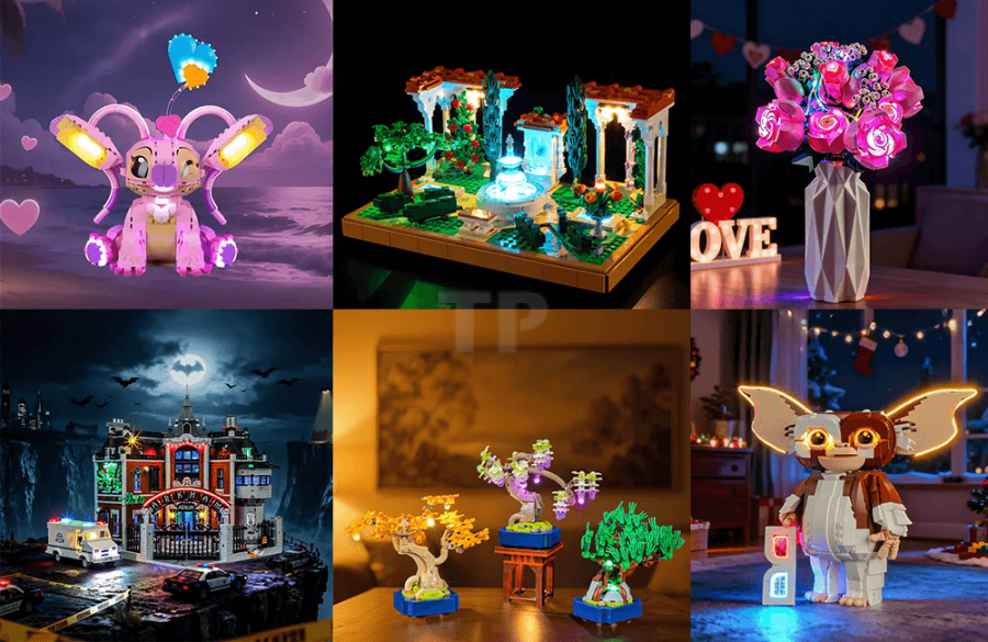 New light sets from Lightailing and Bricksmax now available at ToyPro