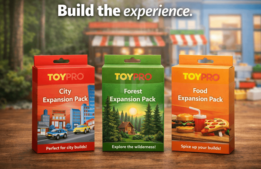 ToyPro introduceert als eerste: Bouwsteentjes met geurbeleving