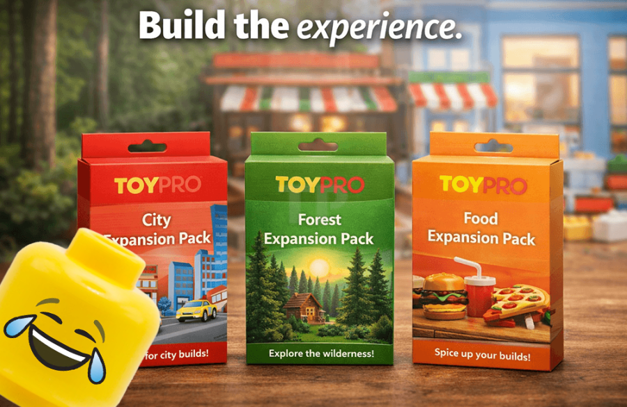 Mise à jour : notre "odeur-LEGO®" était une blague du 1er avril 😄.