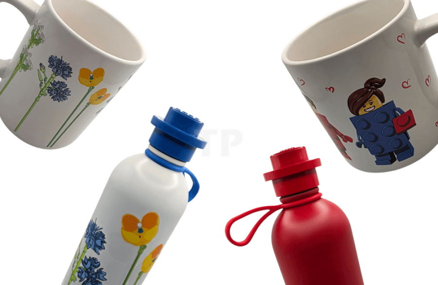 New LEGO® mugs and drinking bottles at ToyPro