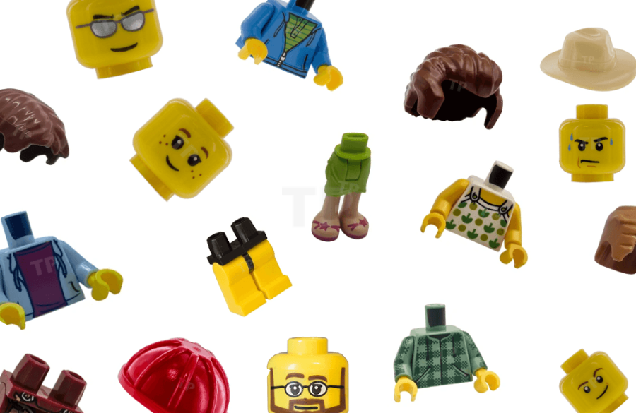 Crea la tua minifigure LEGO® con pezzi e accessori sfusi
