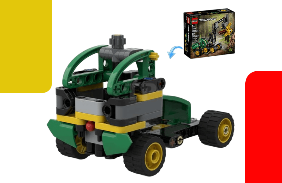 Modelli alternativi per il set LEGO® John Deere 1470H Wheeled Harvester 42218