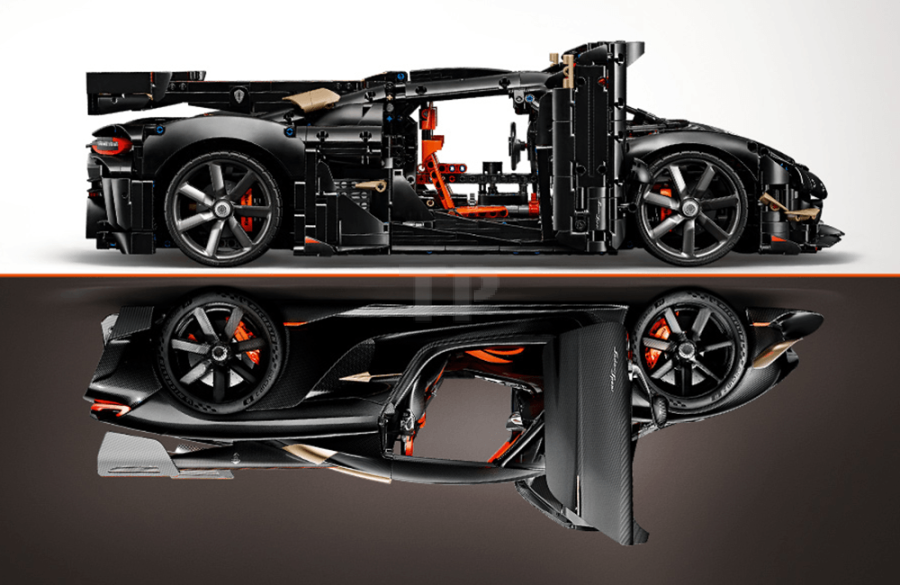 New LEGO® Technic™ Koenigsegg Sadair’s Spear Megacar 42232 unveiled