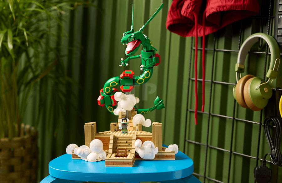 New LEGO® Pokémon sets bring Rayquaza, Arcanine and trainers to life