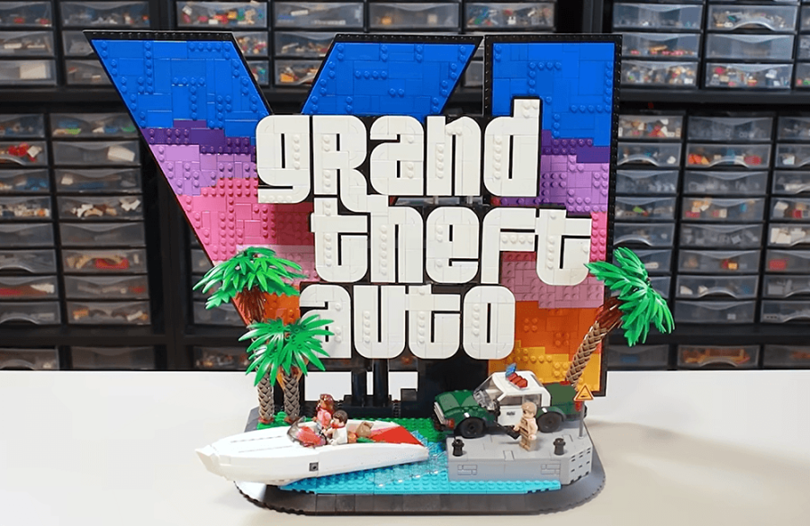 Bring GTA VI to life in a stunning LEGO® diorama