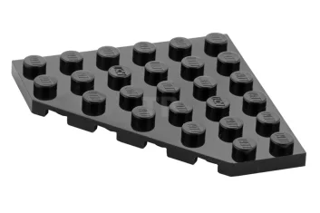 LEGO Plate 6 x 6 Cut Corner